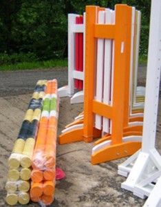 horse jump standards and poles