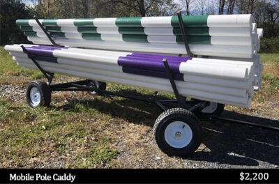 Mobile Pole Caddy